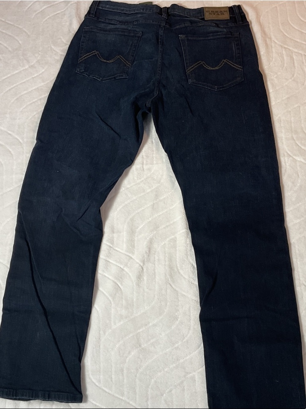 Men's Straight Jeans - Dark Indigo